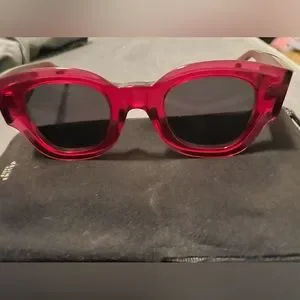 Celine | Accessories | Nwot Authentic Celine Maroon Lucite  display picture 1